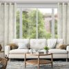 Zasłona gotowa LC/LUNA2 biała 140x250 cm – zaciemnia pomieszczenie