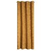 Zasłona gotowa złocista 140 x 250 cm – dodaje ciepła wnętrzu