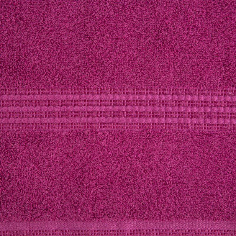 Ręcznik bambusowy kąpielowy amarantowy 50x90 cm – miękki i chłonny