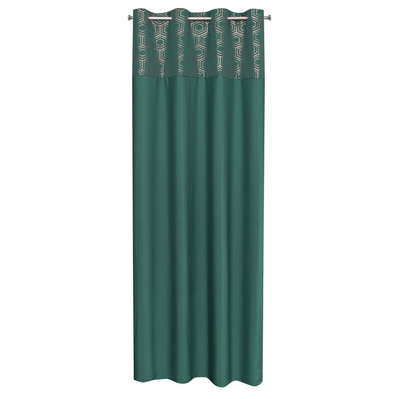 ZASŁONA GOTOWA DAFNE 140 X 250 CM ZIELONY