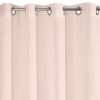 Firana gotowa różowa 140 x 250 cm – rozjaśnia wnętrze