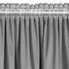 Zasłona gotowa Carli srebrna 140 x 250 cm – doda blasku wnętrzu