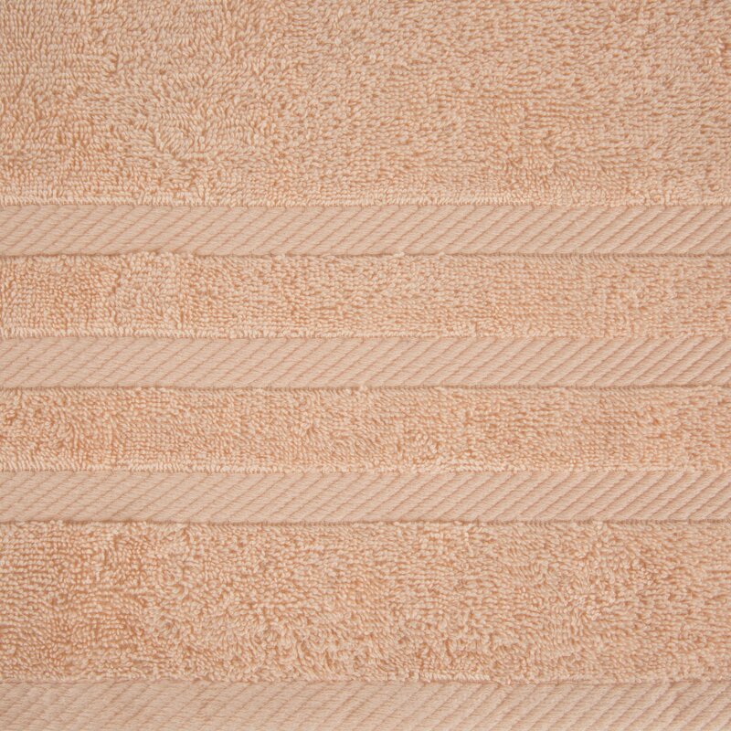 Ręcznik Milo jasnopomarańczowy 100 x 150 cm – miękki i chłonny