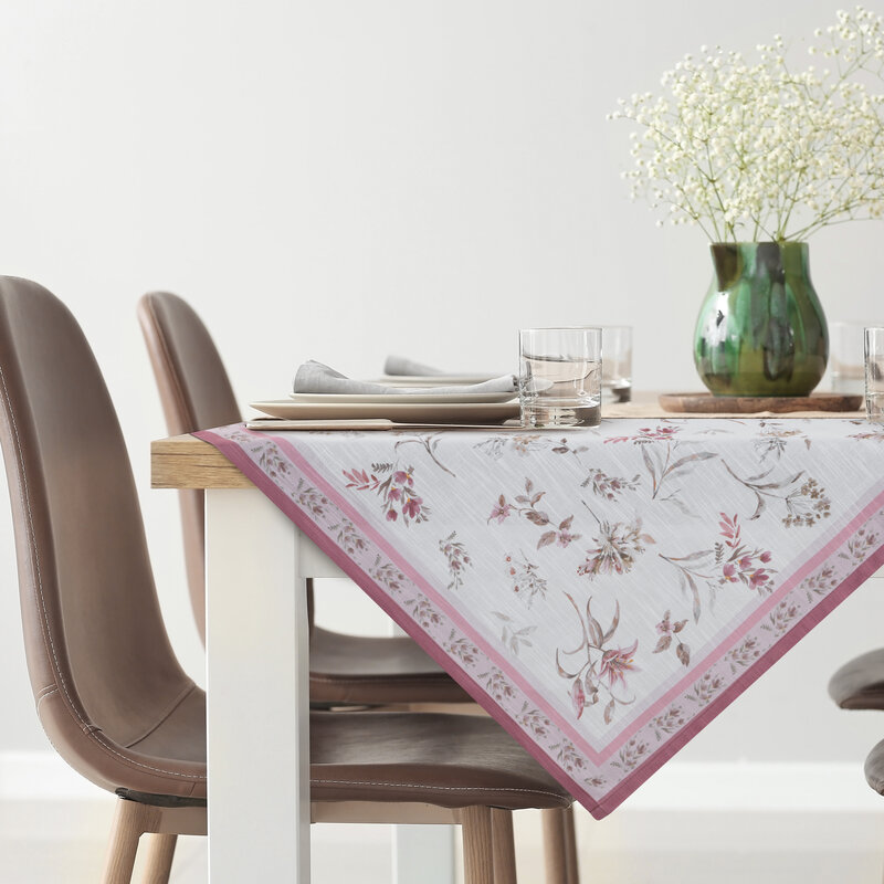 Obrus z nadrukiem Summer6 naturalny 90 x 90 cm – wprowadza świeżość