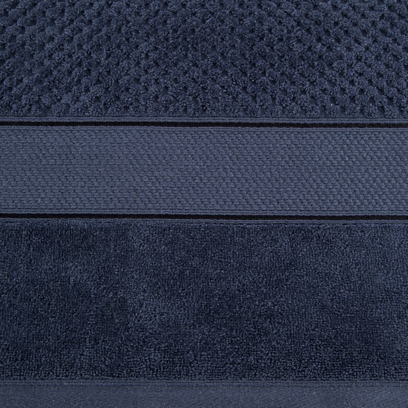 Ręcznik Jessi granatowy 70 x 140 cm – miękki i chłonny