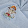 Ręcznik dla dziecka Baby51 niebieski 50 x 90 cm – miękki i chłonny