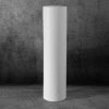 Wazon ceramiczny Riso biały fi 13 x 50 cm – na susze i kwiaty