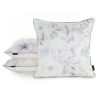 Poszewka velvet biała 45 x 45 cm – wprowadza spokój
