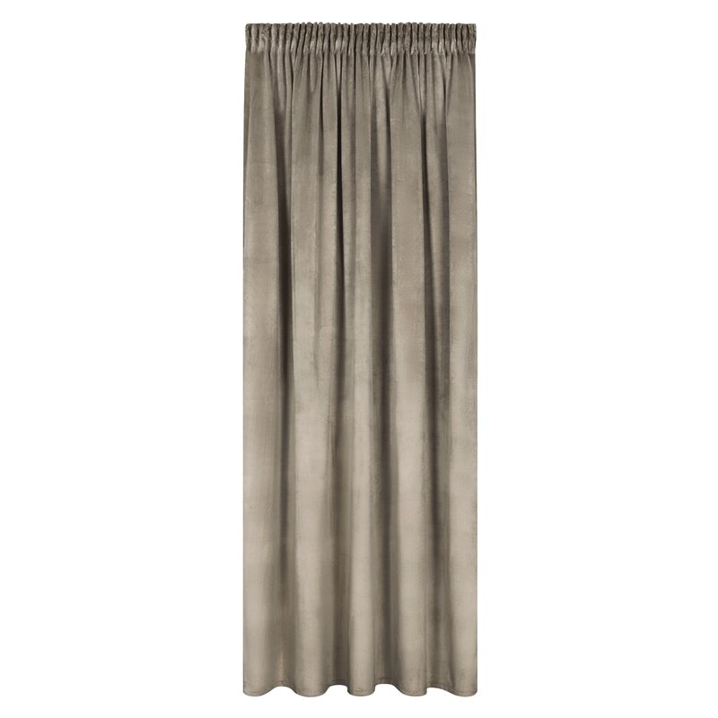 Zasłona gotowa Rosa brązowa 140 x 270 cm – wprowadza przytulność