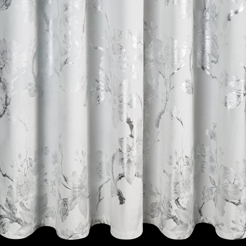 Zasłona gotowa Celia biała 140 X 250 cm – rozświetla wnętrze