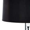Lampa stołowa ISLA (01) czarna O 38 x 75 cm – tworzy przytulną atmosferę