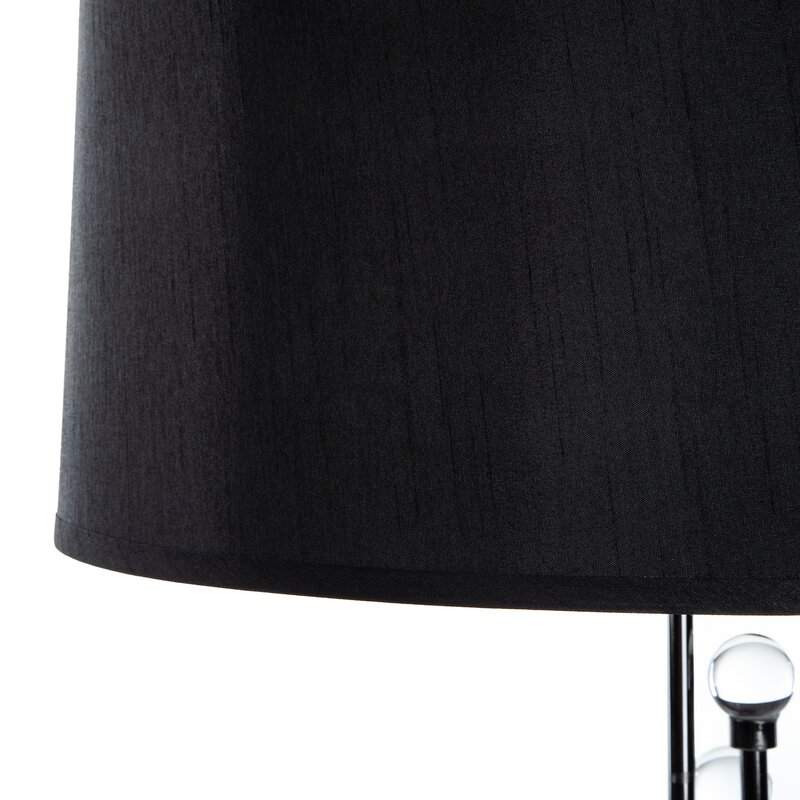 Lampa stołowa ISLA (01) czarna O 38 x 75 cm – tworzy przytulną atmosferę