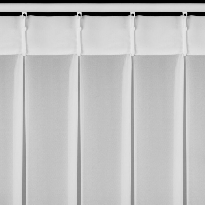 Firana gotowa Ruby biały 230 x 270 cm – rozświetla wnętrze