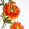 Kwiat dekoracyjny Natu pomarańczowy 82 cm – rozświetli wnętrze