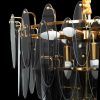 Lampa wisząca Marla transparentna O 60 x 150 cm – stylowe oświetlenie salonu