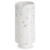 Wazon ceramiczny Ariela biały fi 13 x 30 cm – na susze i kwiaty