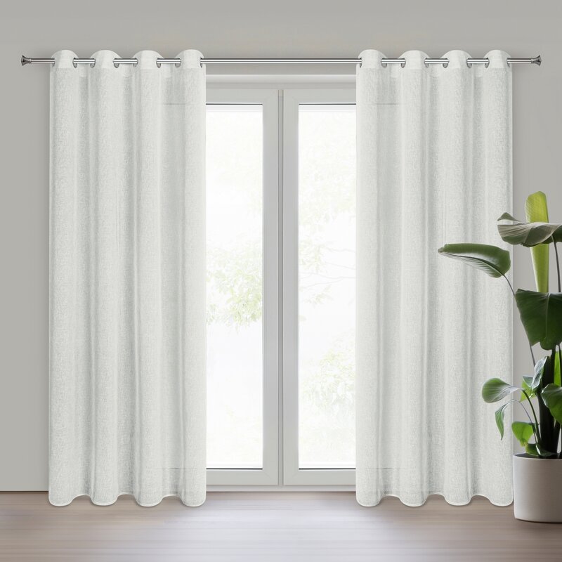Firana gotowa Angelica kremowa 140 x 250 cm – wprowadza przytulny klimat
