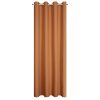 Zasłona gotowa Rita ruda 140 x 250 cm – wprowadzi ciepło