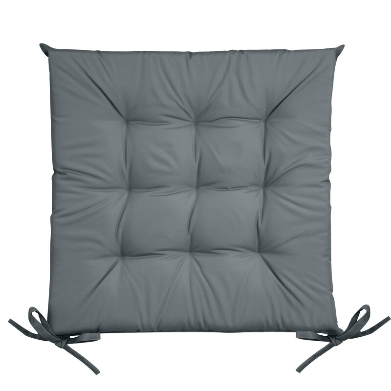 Siedzisko tarasowe STALOWY 40x40x5 cm – wygodne na krzesła