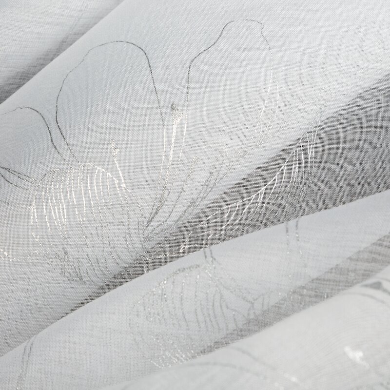 Firana gotowa Amalia biała 140 x 250 cm – rozprasza światło