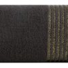 Ręcznik Lurex czarny 50 x 90 cm – miękki i chłonny