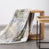 Koc flanelowy Korfu biały 150 x 200 cm – miękki i ciepły
