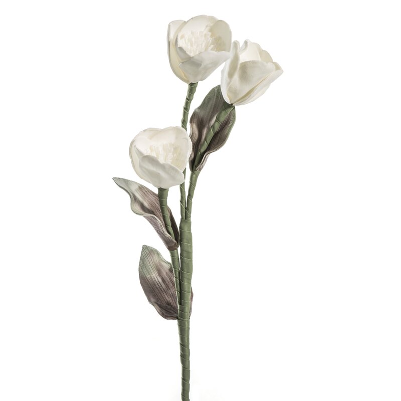 KWIAT FLORE 518 63 CM KREMOWY