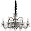 Lampa sufitowa Glitter srebrna fi 95 x 70 cm – doda blasku wnętrzu