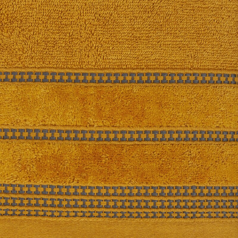 Ręcznik Amanda musztardowy 50 x 90 cm – miękki i chłonny