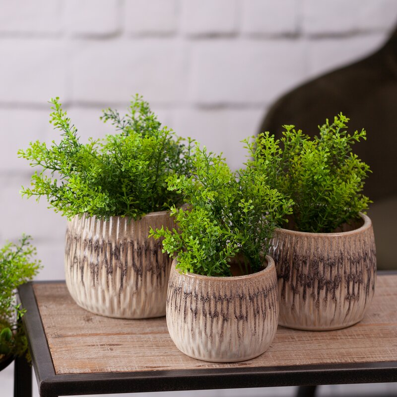 Wazon ceramiczny Rosina kremowy fi 16 x 66 cm – na susze i kwiaty