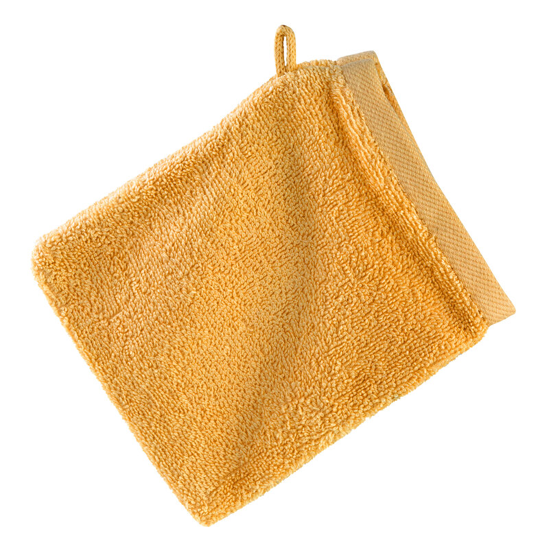 Ręcznik gładki musztardowy 16 x 21 cm – miękki i chłonny
