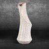 Wazon ceramiczny Liza kremowy 20 x 53 cm – na suszone kwiaty