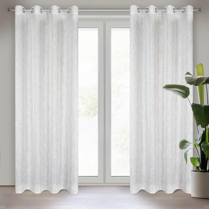 Zasłona gotowa Agnes biała 140 x 250 cm – filtruje światło