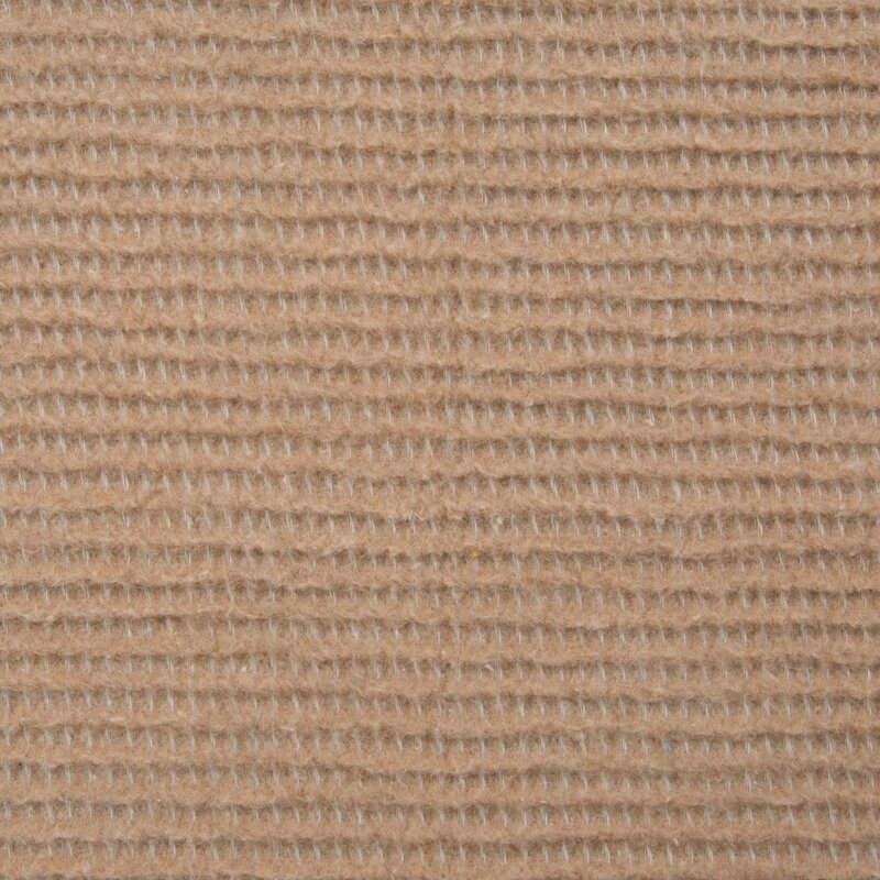 Koc fotelowy beżowy 70 x 160 cm – doda ciepła wnętrzu