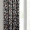 Zasłona gotowa Becky czarna 140 x 250 cm – zaciemnia pomieszczenie