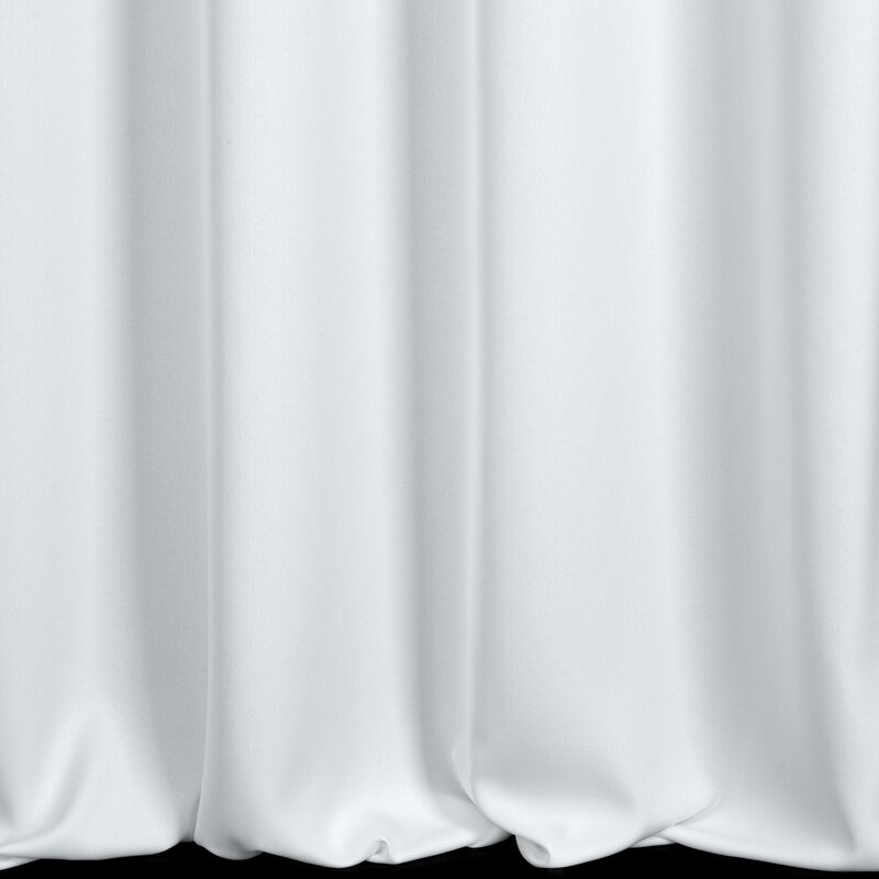Firana gotowa Estel biała 140 X 250 cm – lekka i zwiewna