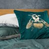 Poszewka dekoracyjna Blink niebieska 45 x 45 cm – stylowy akcent