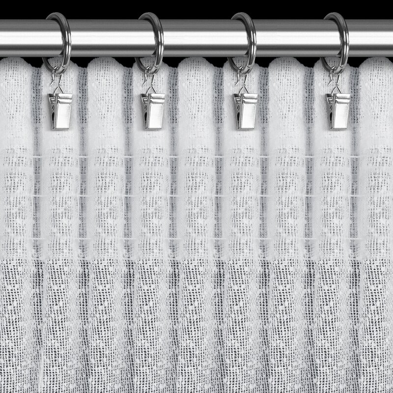 Firana gotowa Rain biała 140 x 270 cm – rozjaśnia wnętrze
