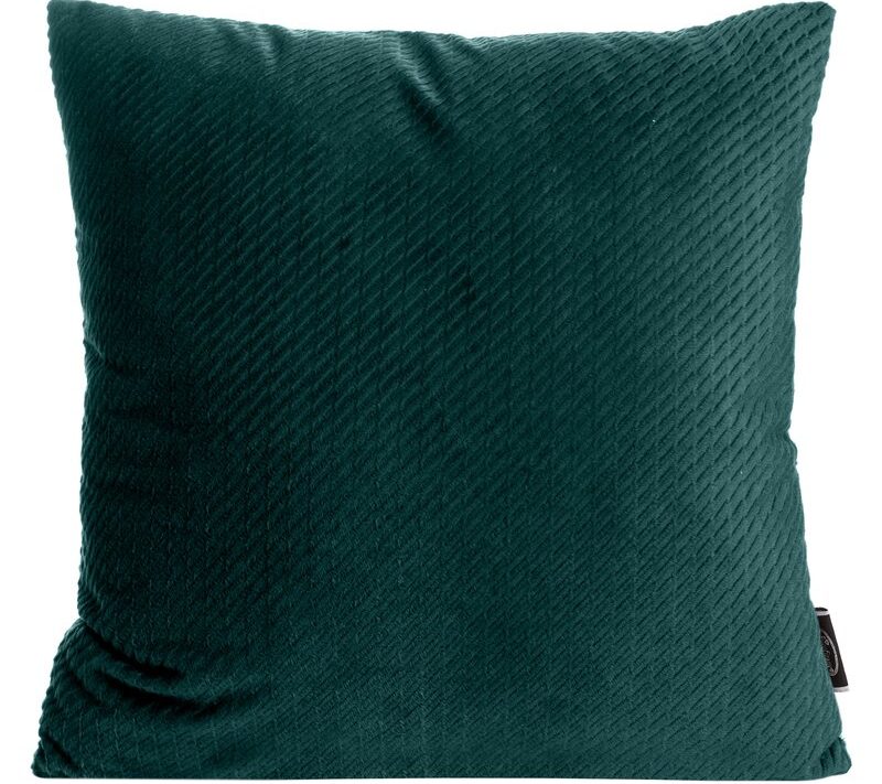 Poszewka Eliza ciemnomiętowa 40 x 40 cm – odświeża wnętrze