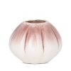 Wazon ceramiczny Evita kremowy 16 x 25 cm – do dekoracji stołu