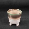 Doniczka ceramiczna kremowa fi 11 x 10 cm – podkreśli rośliny