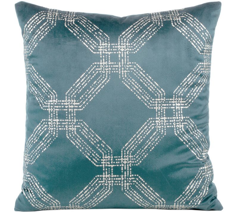 Poszewka Blink niebieska 45 x 45 cm – doda charakteru wnętrzu