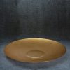 Patera szklana Kala złota fi 37 x 4 cm – idealna na dekoracje