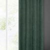 Zasłona gotowa Milo zielona 140 x 250 cm – zaciemniająca i stylowa