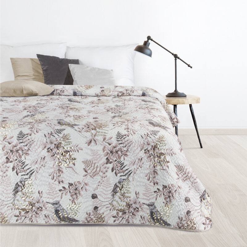 Narzuta Velvet biała 200 x 220 cm – dodaje przytulności