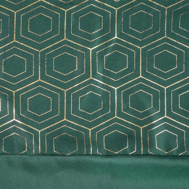 ZASŁONA GOTOWA DAFNE 140 X 250 CM ZIELONY
