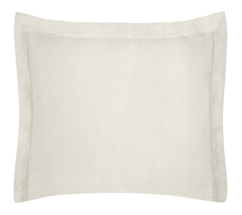 Poszewka bawełniana Nova Colour beżowa 70 x 80 cm – subtelny połysk