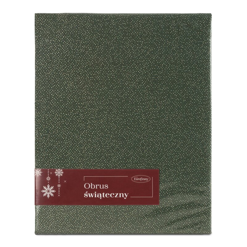 OBRUS DASHER 140 X 180 CM ZIELONY