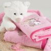 Ręcznik dziecięcy BABY43 różowy 50 X 90 cm – delikatny dla skóry