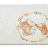 Ręcznik dziecięcy Baby44 biały 70 X 140 CM – miękki i delikatny